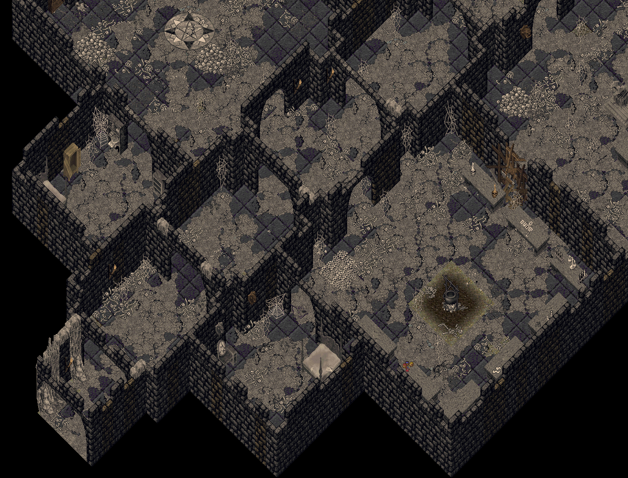 Deceit dungeon map in Perilous Legends