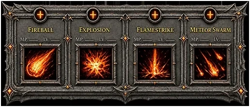 Arsonist ability cards
