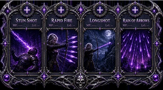 Shadowstalker ability cards