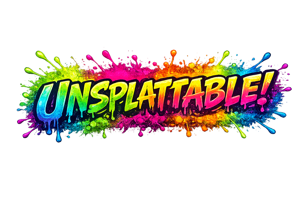 Unsplattable paintball announcer