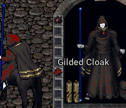 A character in custom clothing