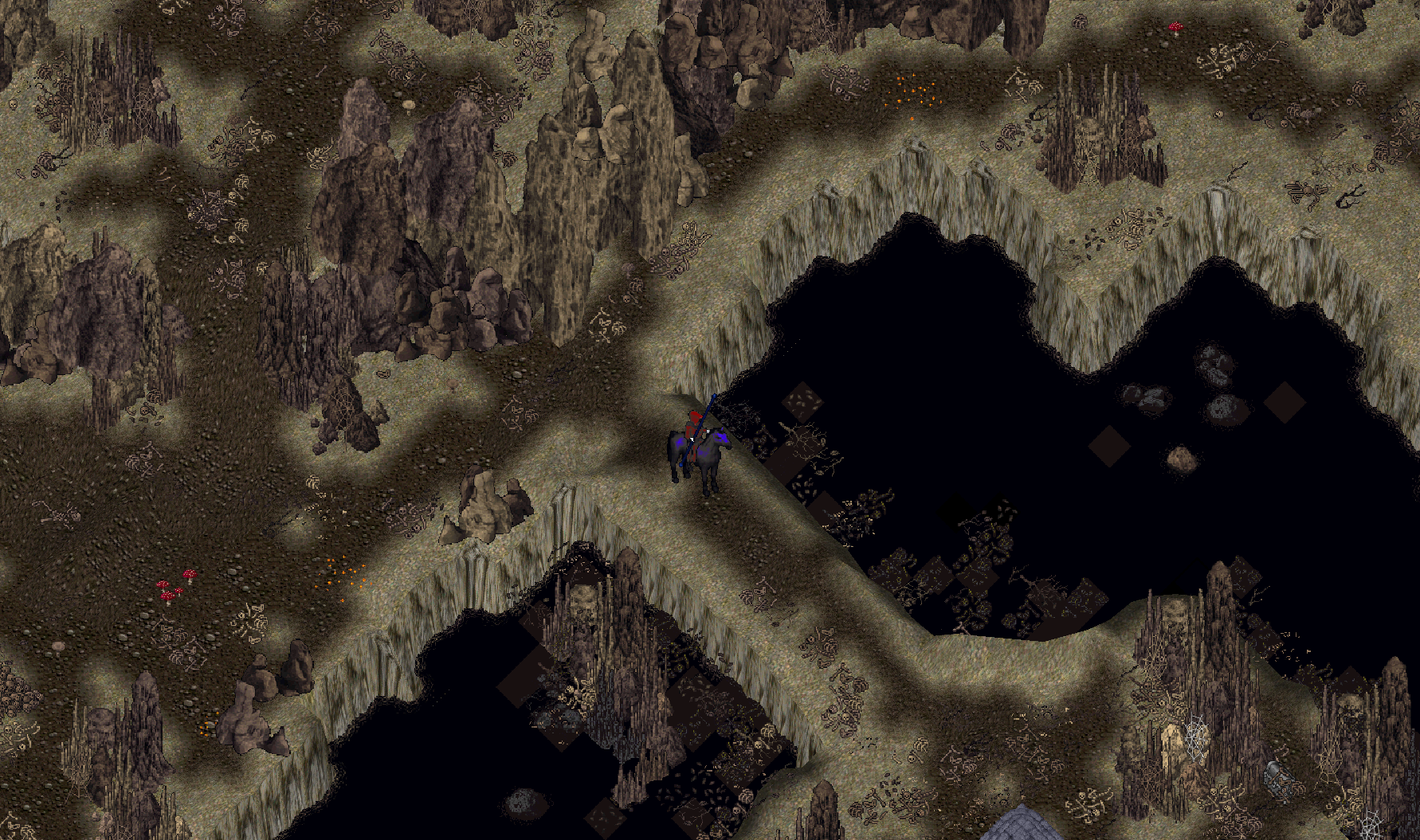 The open rocky caverns of Despise