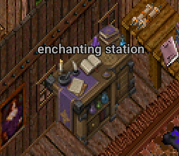 An enchanting station