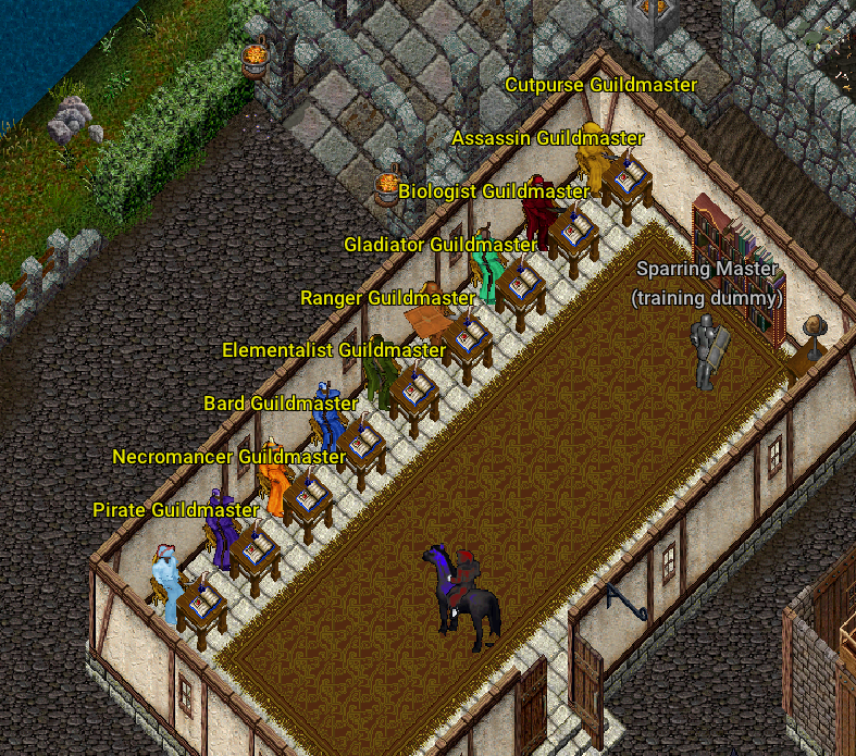 The class Guildmasters
