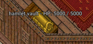 A hamlet bank vault